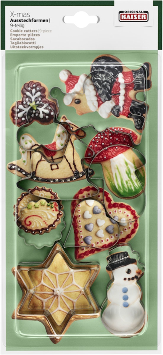 Kaiser Ausstecherset  9-teilig Weihnachten 2 von KAISER