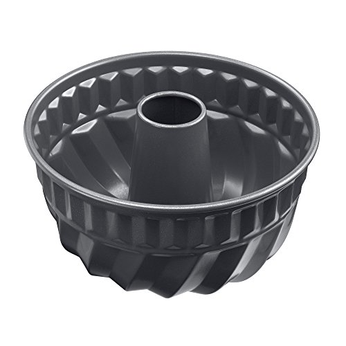ORIGINAL KAISER Bundform La Forme Plus Ø22cm, Antihaft beschichtet, Schwarz, Gugelhupfform von ORIGINAL KAISER