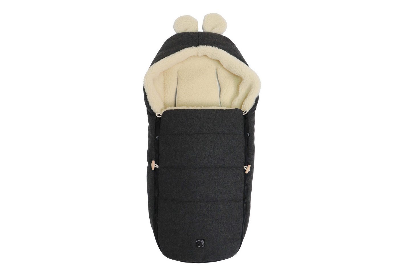 Kaiser Fußsack Hoody Maus Wool, Babyschalenfußsack von Kaiser