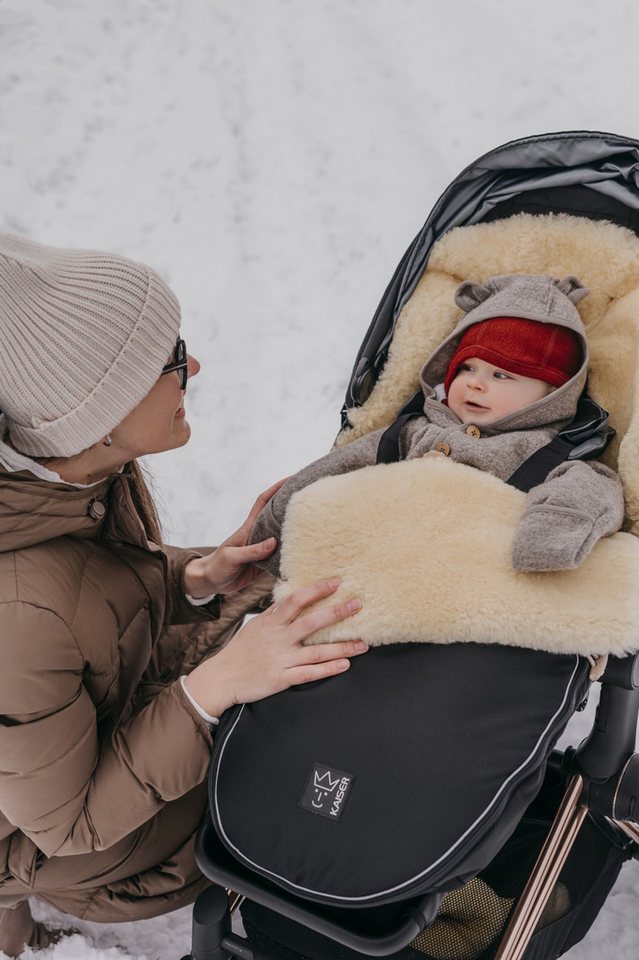 Kaiser Fußsack Love the Nature, Lammfell Kinderwagen Fußsack von Kaiser