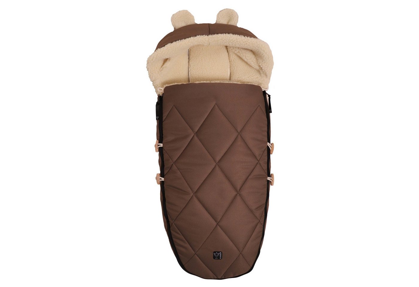 Kaiser Fußsack XL Ears Wool, Kinderwagen Fußsack von Kaiser