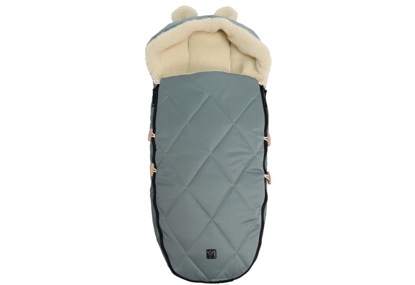 Kaiser Fußsack XL Ears Wool, Kinderwagen Fußsack von Kaiser