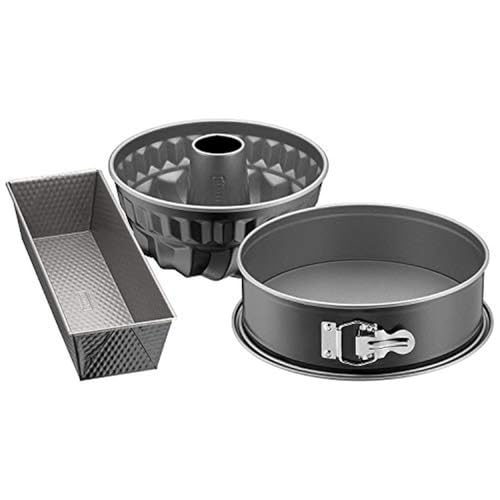 ORIGINAL KAISER Kaiser Inspiration Backform-Set 3-teilig, Stahl, Black, 31.5 x 29.5 x 14.5 cm, 3-Einheiten von ORIGINAL KAISER