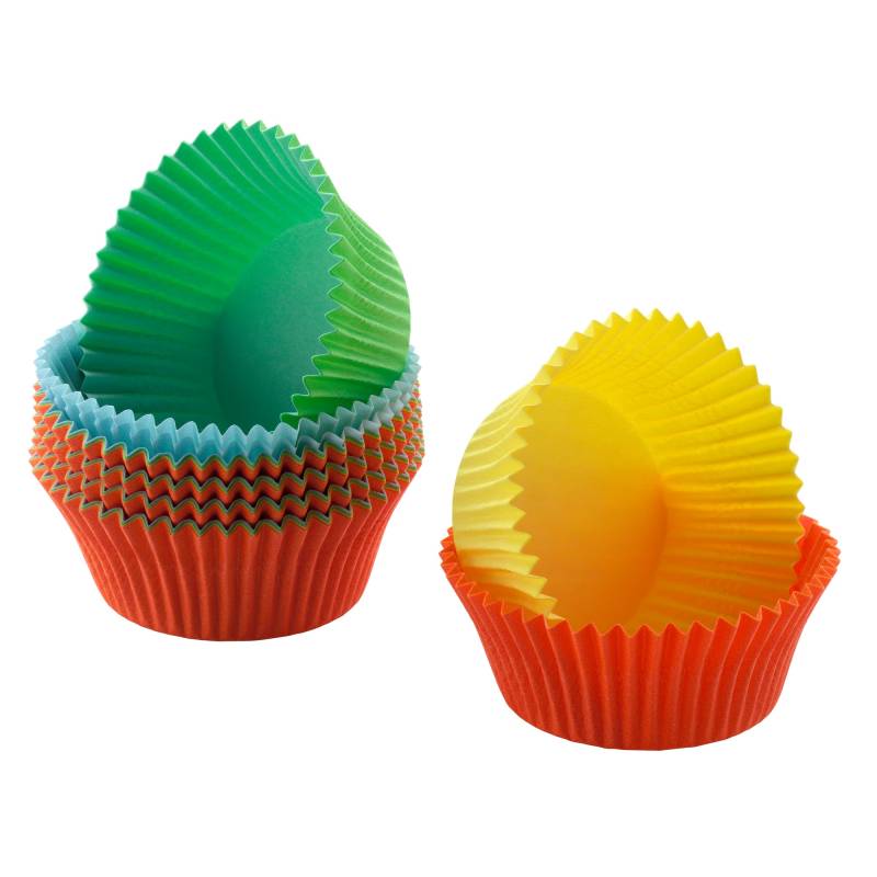 Kaiser Mini-Muffin-Papierbackförmchen-Set in bunt von Kaiser