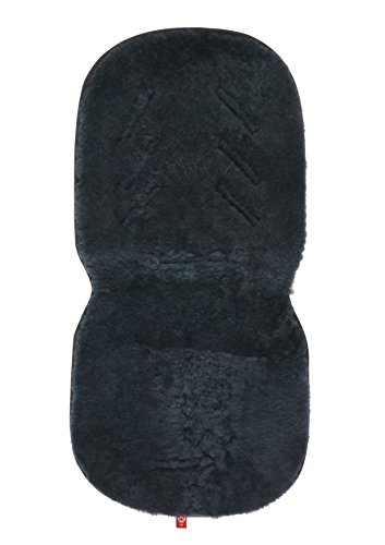 Kaiser Naturfelle Lammfellauflage Universal 35 x 80 cm Lammfell anthrazit 66003 von Kaiser