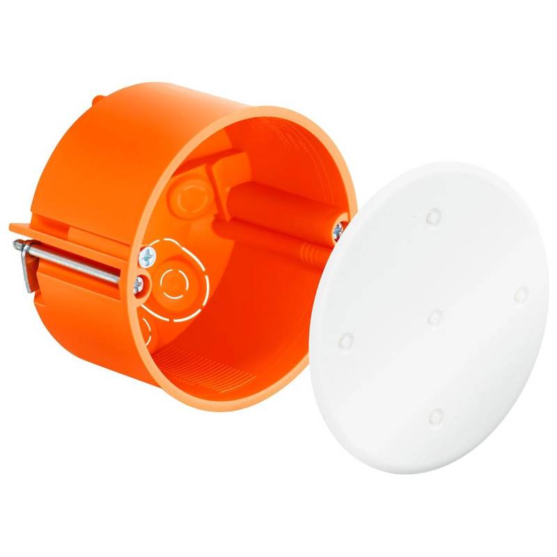 Kaiser Verbindungsdose 9071-01 mit Deckel Orange-Weiß von Kaiser