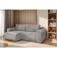 L-förmiges Bohoo-Ecksofa mit Schlaffunktion stoff Velo Grau Links L-förmiges Bohoo-Ecksofa mit Schlaffunktion stoff Velo Grau Links von Kaiser