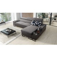 Luxuriöses, komfortables, modernes Ecksofa melody i maxi Tauro/Freya Graphit/Dunkelgrau Rechts Luxuriöses, komfortables, modernes Ecksofa melody i maxi Tauro/Freya Graphit/Dunkelgrau Rechts von Kaiser