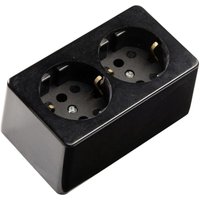 Martin Kaiser 715/sw Aufputz-Steckdose 1er Set IP20 Schwarz Martin Kaiser 715/sw Aufputz-Steckdose 1er Set IP20 Schwarz von Kaiser