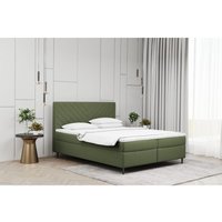 Möbel Boxspringbett mit matratze und bettkasten, Schlafbett Vero Olive 120x200 cm - Kaiser von Kaiser