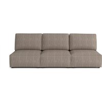 Möbel Modernes 3-Sitzer-Sofa Ferguson Poso (Dicker Cord) Hellbraun - Kaiser von Kaiser