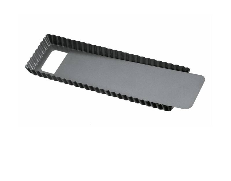 Quicheform 35x13 cm La Forme Plus schwarz von Kaiser