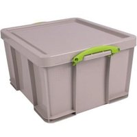 Aufbewahrungsbox Recycling 48 x 31 x 39 cm (b x h x t) din A4 35l Polypropylen 100 % recycelt taubengrau von Kaiserkraft