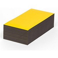 706376 Magnet-Lagerschilder gelb HxB 80 x 200 - Kaiserkraft von Kaiserkraft