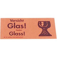769414 Warnetiketten Aufdruck Vorsicht Glas - Kaiserkraft von Kaiserkraft