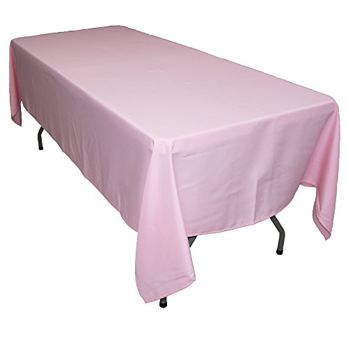 KaitatsuSen Rechteckige Tischdecke aus Polyesterstoff, Rosa, 150x240cm von KaitatsuSen