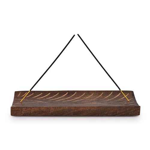 Kaizen Casa Räucherstäbchenhalter aus Holz, Aschefänger, Kerzenhalter, Heimdekoration, Zubehör und Einweihungsgeschenk Kaizen Casa Räucherstäbchenhalter aus Holz, Aschefänger, Kerzenhalter, Heimdekoration, Zubehör und Einweihungsgeschenk von Kaizen Casa