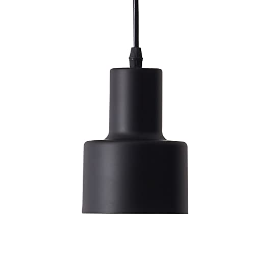 Kaj Hejmo 1-flammige bunte Mini-Pendelleuchte Moderne Beleuchtung, minimalistische Deckenhängelampe für Kücheninsel, Esszimmer, Wohnzimmer, Schlafzimmer, Kaffee oder Geschäft (1 Set, Black) von Kaj Hejmo