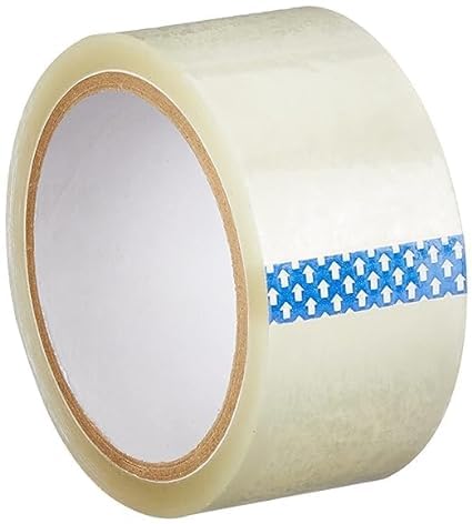 Klebeband Transparent, Paketband, Paketband, Kartonband, 60 m x 48 mm Stärke, 45 µm (36 Klebebänder, braun) von Kajal