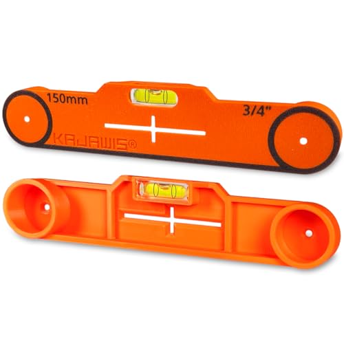 SCHABLONE MUSTERVORLAGE ZUR MONTAGE DER DUSCHBATTERIE WASSERWAAGE FÜR WASSERHAHN LIBELLE von KAJAWIS