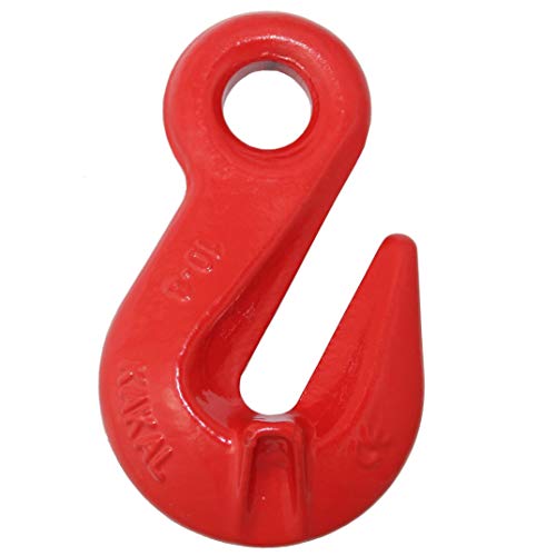 Kakal Stahl Lagerhaken 10mm GK8 10-8 Parallelhaken Kettenhaken Forsthaken Lasthaken mit Öse Kakal Stahl Lagerhaken 10mm GK8 10-8 Parallelhaken Kettenhaken Forsthaken Lasthaken mit Öse von Kakal