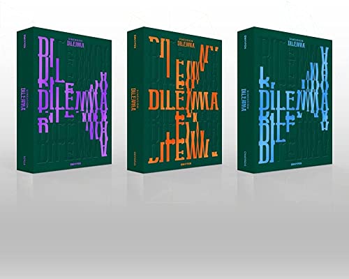 ENHYPEN - DIMENSION : DILEMMA Album+Pre-Order Benefit+Folded Poster+Extra Photocards Set (SCYLLA ver.) von Kakao M