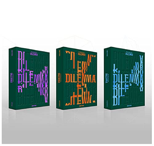 Enhypen – Maße: DILEMMA Album + Vorbestellungsvorteil + gefaltetes Poster + extra Fotokarten-Set (zufällige Version). von Kakao M