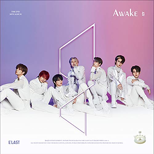 Kakao M E'LAST - Awake (2nd Mini Album) Album+Folded Poster (White ver.) von Kakao M
