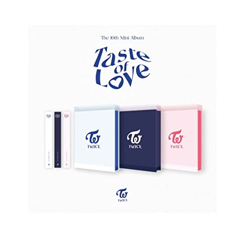 Kakao M Twice – Taste of Love Album + Extra Photocards Set (In Love Ver.) von Kakao M