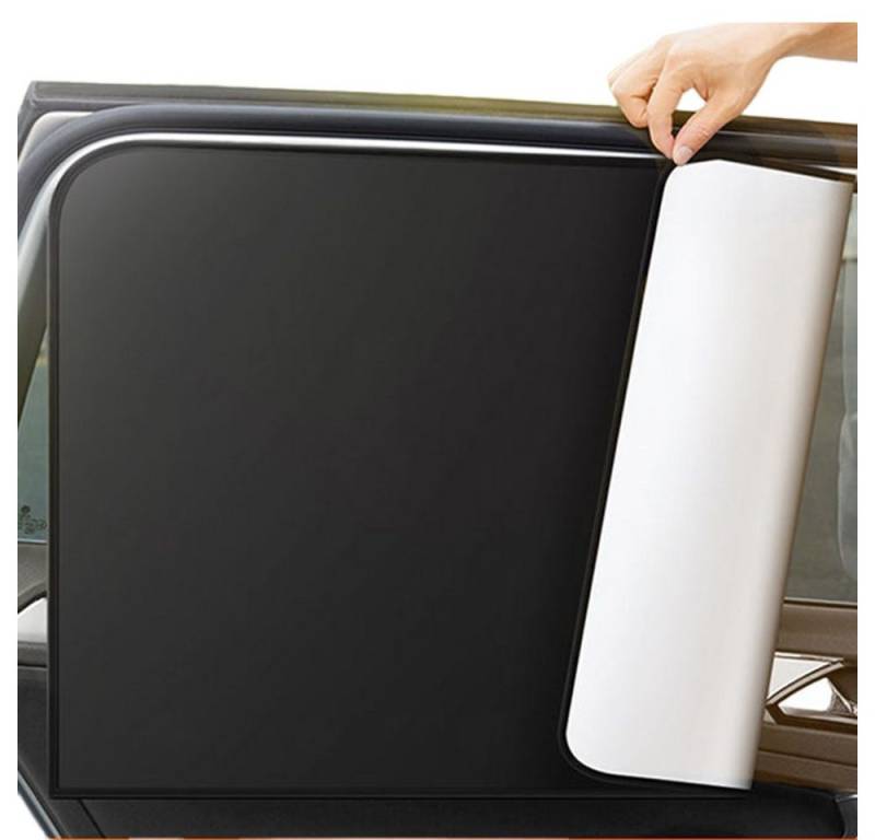 Kaket Autosonnenschutz Universal Sonnenblende Auto Netz, (2-St), für Seitenfenster Meshmaterial Schützt Mitfahrer, Kinder & Haustiere von Kaket
