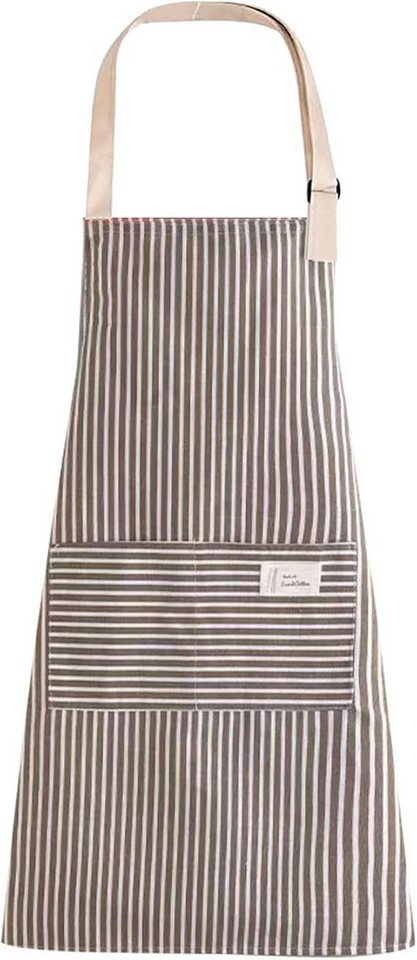 Kaket Kochschürze verstellbare Schürze mit 2 Taschen, (1-tlg) von Kaket