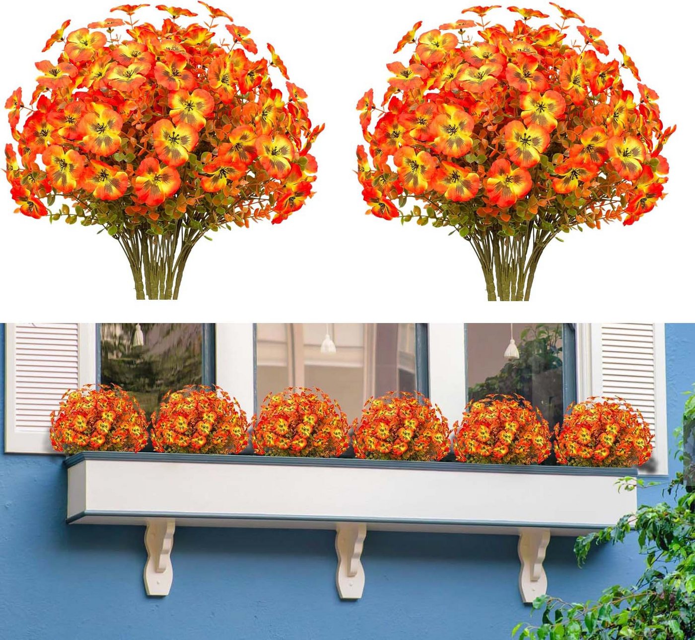 Kunstblumenstrauß 10 Bündel Herbstblumen Kunstblumen Künstliche Blumen, Kaket Kunstblumenstrauß 10 Bündel Herbstblumen Kunstblumen Künstliche Blumen, Kaket von Kaket