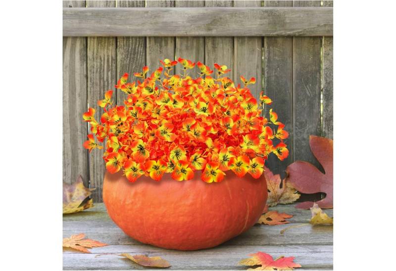 Kunstblumenstrauß 10 Bündel Herbstblumen Kunstblumen Künstliche Blumen, Kaket von Kaket