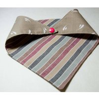 Hunde Bandana - Größe Klein Snaps Together Waschbare Baumwolle Dusty Colors Reversable Dog Schal Welpe 17" By 8 " Puppy von Kakodah