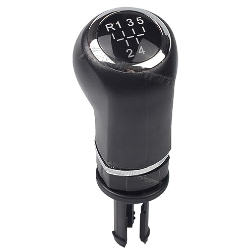 Kakulkomen Auto Schalthebelknauf für OPEL VAUXHALL CORSA D 2006 2007 2008 2009 2010 2011 2012 2013 2014 (5-Gang-Kopf - R oben) von Kakulkomen