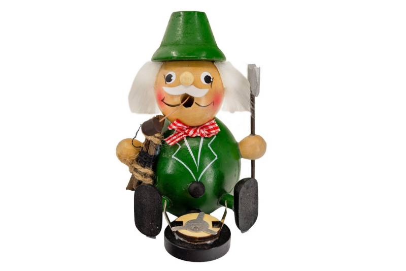 Kaladia Räuchermännchen Kugelräucherfiguren aus Holz - Holzfäller - Räucherkerzen Größe M, handbemalte Dekoration in niedlichem Stil - für jeden Raum Kaladia Räuchermännchen Kugelräucherfiguren aus Holz - Holzfäller - Räucherkerzen Größe M, handbemalte Dekoration in niedlichem Stil - für jeden Raum von Kaladia