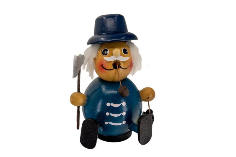 Kaladia Räuchermännchen Kugelräucherfiguren aus Holz - Nachtwächter - Räucherkerzen Größe M, handbemalte Dekoration in niedlichem Stil - für jeden Raum von Kaladia