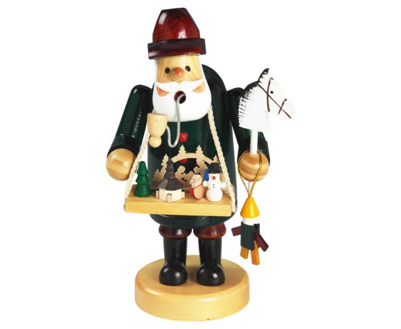 Kaladia Räuchermännchen Souvenirhändler - aus Holz - 9,5x8,5x18,5 cm - für Räucherkerzen M, Perfekt für Sammlungen, Dekorationen oder als Weihnachtsgeschenk Kaladia Räuchermännchen Souvenirhändler - aus Holz - 9,5x8,5x18,5 cm - für Räucherkerzen M, Perfekt für Sammlungen, Dekorationen oder als Weihnachtsgeschenk von Kaladia