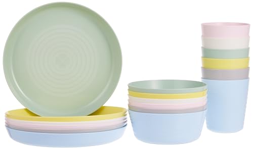 IKEA 36-teiliges Geschirr-Set, verschiedene Farben IKEA 36-teiliges Geschirr-Set, verschiedene Farben von Ikea