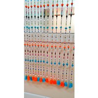 Boho Perlenvorhänge - Multi Pompom Quasten, Diwali Decor Boho Perlenvorhänge - Multi Pompom Quasten, Diwali Decor von KalasCreation