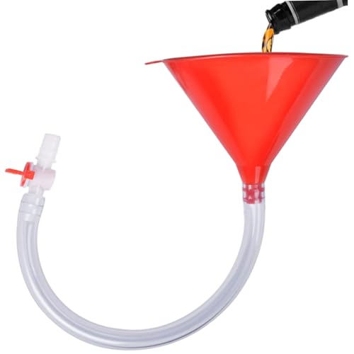 Bier Bong Trichter mit kinkfreiem Röhrchen, leckdichtem Trink Trichter mit Versiegelungsventil für Biertrinkspiele, College-Partys, Frühlingspause Bong von Kalastussaari