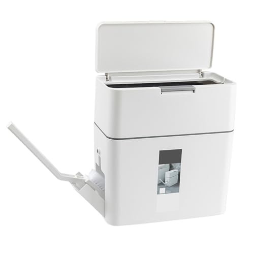 Kalastussaari Badezimmerbehälter mit Toilettenbürstenhalter 12L RV Müll können Platz sparende schlanke Mülleimer weißer Abfallkorbett Müllbehälter mit Pressedeckel für Küchenmülle Kalastussaari Badezimmerbehälter mit Toilettenbürstenhalter 12L RV Müll können Platz sparende schlanke Mülleimer weißer Abfallkorbett Müllbehälter mit Pressedeckel für Küchenmülle von Kalastussaari