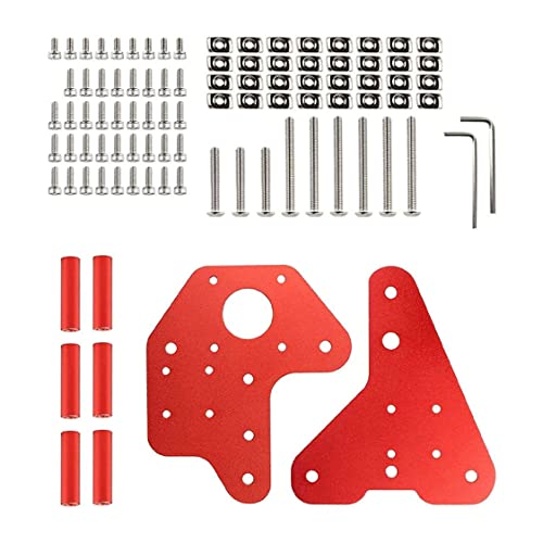 Kalastussaari Dual Z Kit XYZ Linear Guide Back-to-Plate-Fixierungskit kompatibel mit Ender-3 CR-10, Dual Z Kit von Kalastussaari