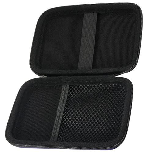 Kalastussaari Festplatte Bag Externe Taschen-Anti-Staub-Schock-Abdeckungskoffer für Festplatte HDD 2,5 Zoll protable Eva Nylonrot, Hülle für Festplatte von Kalastussaari
