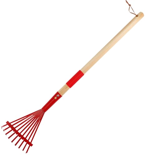 Kalastussaari Mini -Gartenwerkzeuge, 27 Kinder robuste kleine Rechen, Abnehmbarer Sandstrand Rechen, Holzgriff nach Terrasse, Rasen & Garten Kalastussaari Mini -Gartenwerkzeuge, 27 Kinder robuste kleine Rechen, Abnehmbarer Sandstrand Rechen, Holzgriff nach Terrasse, Rasen & Garten von Kalastussaari