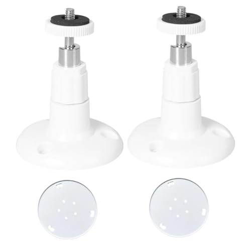 Überwachungskamera-Halterung, 360 ° Verstellbare No-Drill-Halterung, 2PCS-Selbstkleberhalter für Innen-/Außenbereich (Set) von Kalastussaari