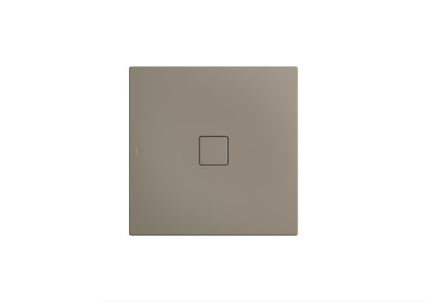 Kaldewei CONOFLAT Duschwanne Mod.853-1, 750x900, 46690001, Farbe: Warm Grey 60 mit Perl-Effekt von Kaldewei