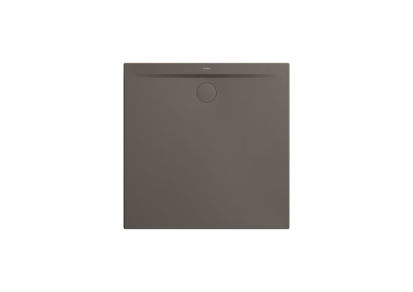 Kaldewei Superplan Zero Duschfläche, 90x90cm, 35240001, Farbe: Warm Grey 80 mit Secure Plus von Kaldewei