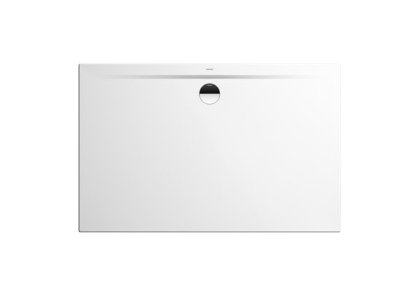 Kaldewei Superplan Zero Duschfläche mit Wannenträger extraflach, 1300x700mm, 35624798, Farbe: Cool Grey 80 mit Perl-Effekt - 356247983666 von Kaldewei