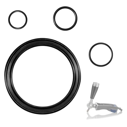Dichtung O-Ringe für Perfect Draft - Dichtungsringe kompatibel mit Philips Perfect Draft Bier-Zapfanlage HD3600, HD3610, HD3620, HD3720, Gummiringe Ersatzteile Set für Perfect Draft Fässer(4 PCS) von Kalexion